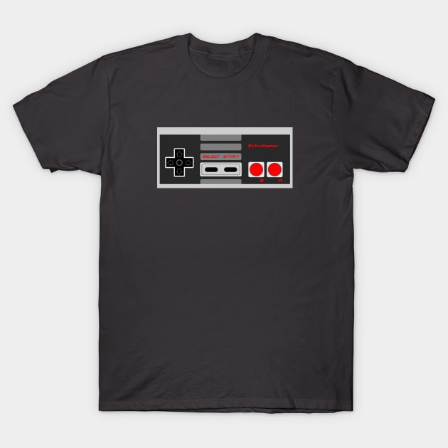 8-bit Retro Gamer T-Shirt by TheGamingGeeks